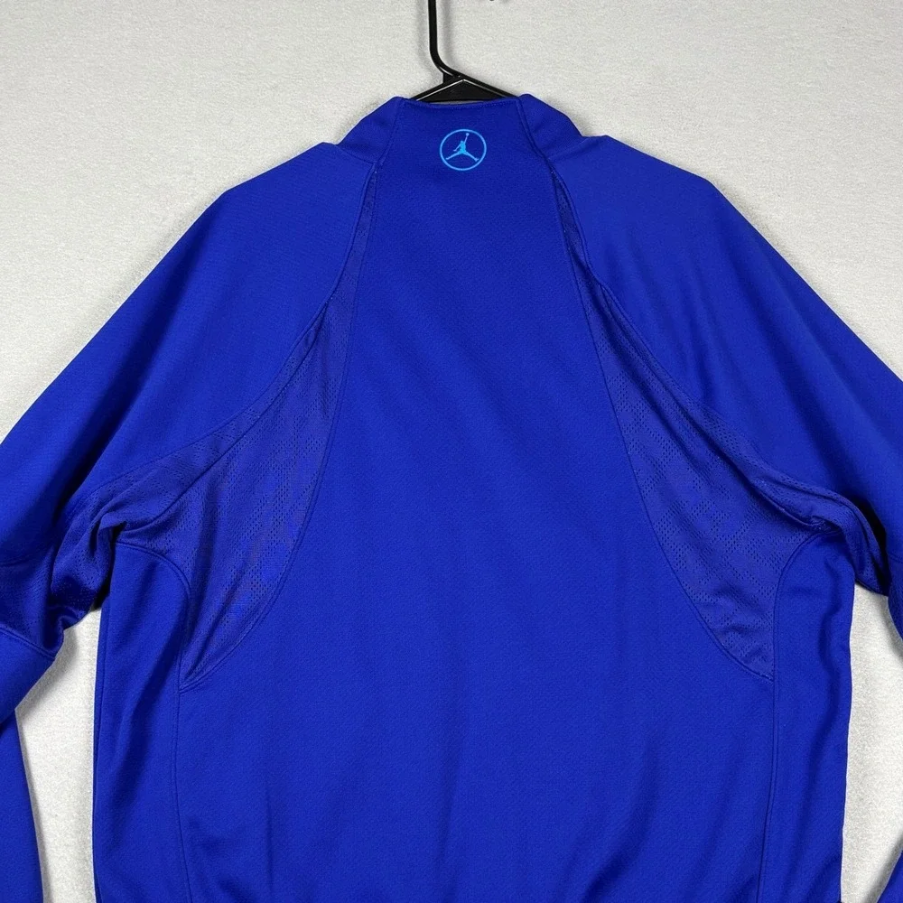 Jordan Dri-FIT Full Zip Track Jacket Jumpman Blue Large Mens